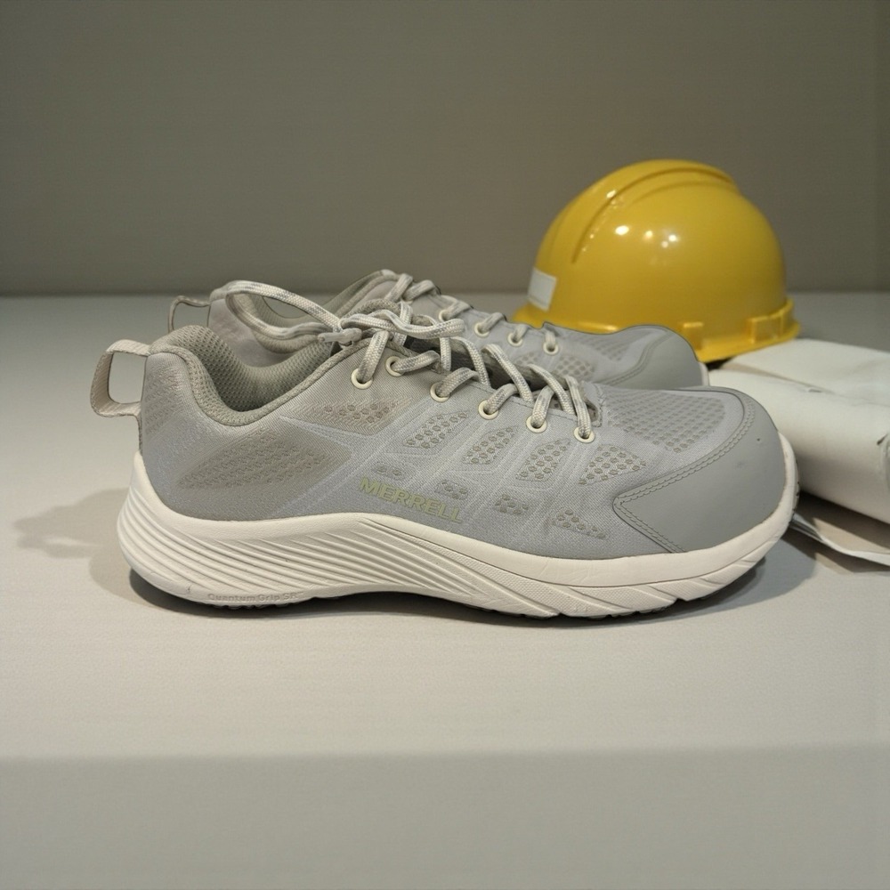 Merrell Moab‎ Flight CF Work  Hard Toe Sneakers "Techwear" Utility Core Gray 7.5